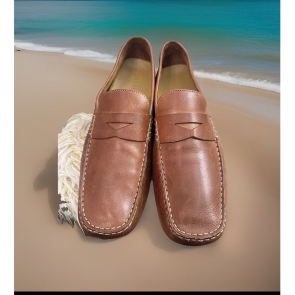 Cole Haan Howland Penny Loafer Driving Shoes Men's Size 13 M - Picture 2 of 16